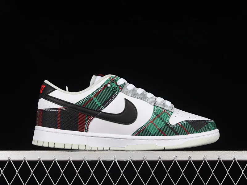 All categories Nk SB Dunk series Nk SB Dunk Low low-top sneakers Nk Dunk Low "Plaid" British style SB smashed backboard fashion casual sneakers DV0827-100